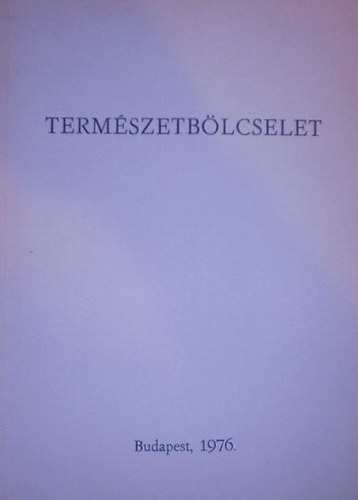 Termszetblcselet