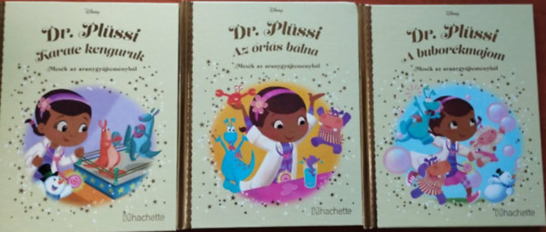 Walt Disney - 3db Dr. Pl�ssi- Mes�k az aranygy�jtem�nyb�l: A bubor�kmajom,Az �ri�s b�lna, Karate kenguruk