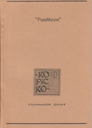 "Pantheon" - Harmadik fzet (Kpick)