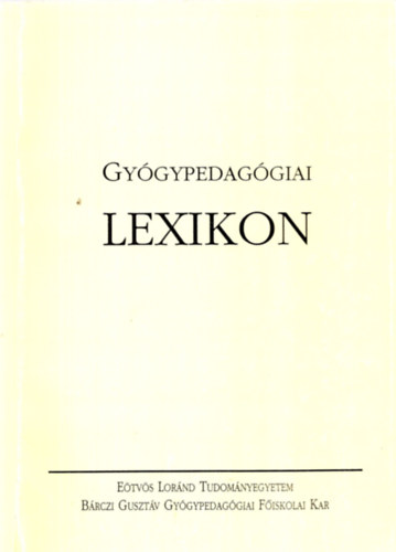 Gy�gypedag�giai lexikon
