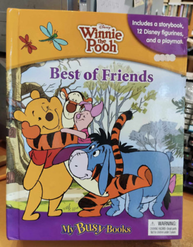 Disney: Winnie the Pooh - Best of Friends - meseknyv, 12 jtkfigura, kiterthet vzll htholdas pagony trkp