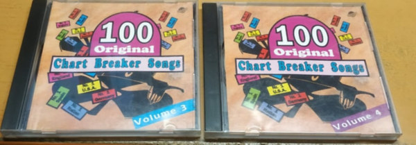 2 CD: 100 Original Chart Breaker Songs Vol. 3. + Vol. 4.