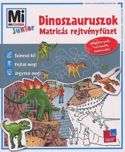 Dinoszauruszok - Mi micsoda Junior Matrics rejtvnyfzet