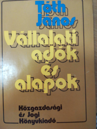 Vllalati adk s alapok