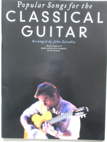 Popular songs for the classical guitar