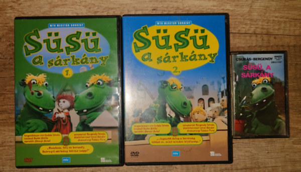 Csuk�s Istv�n - S�s�-csomag: S�s�, a s�rk�ny 1-2. (DVD) ++ aj�nd�k magn�kazetta: S�s�, a s�rk�ny