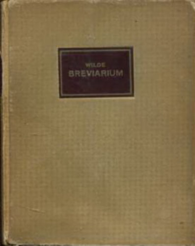 Wilde-brevirium