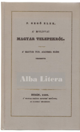 A Moldvai magyar telepekr�l
