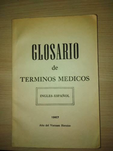 Glosario de Terminos Medicos-Ingles-Espanol
