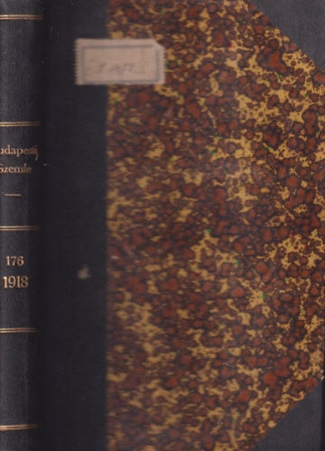 Budapesti szemle 176. k�tet (502., 503., 504. sz�m)