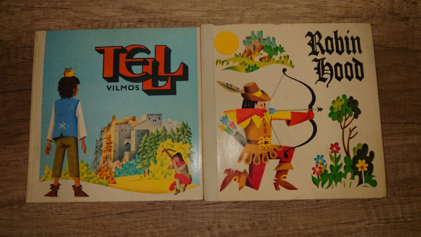 2 3D-s knyv: Tell Vilmos + Robin Hood