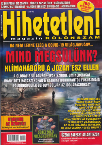 Hihetetlen! magazin klnszm 2021. mrcius - jnius
