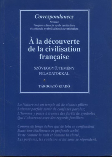  la dcouverte de la civilisation francaise - Francia nyelvi program kzphaladknak 6