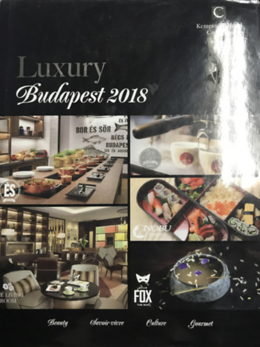 Robin Marshall  (szerk.) Vedres Vanda (szerk.) - Luxury Budapest 2018