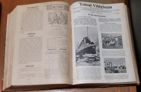 Tolnai Világlapja 1912. I. félév. - (1-26. szám)