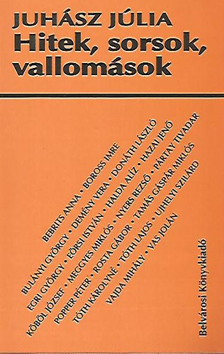 Hitek, sorsok, vallomsok