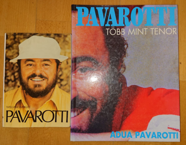 2 knyv Pavarottirl: Pavarotti, Pavarotti - tbb mint tenor