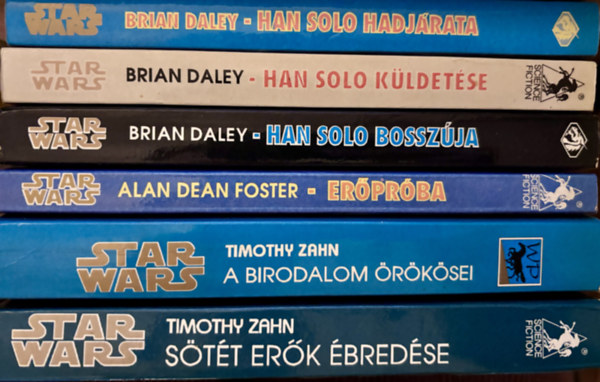 Star Wars: S�t�t er�k �bred�se + A birodalom �r�k�sei + Er�pr�ba + Han Solo k�ldet�se + Han Solo bossz�ja + Han Solo hadj�rata