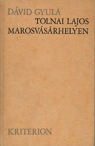 Tolnai Lajos Marosvsrhelyen