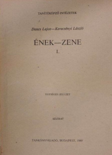 nek-zene 1. - Tantkpz Intzet