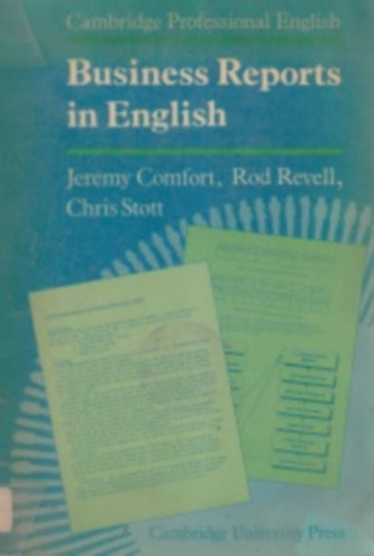 Business Reports in English (Cambridge Professional English)