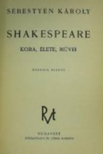 Shakespeare - Kora, lete, mvei