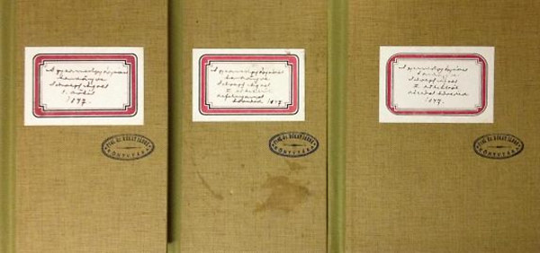 Schoepf �gost - A gyermekgy�gy�szat tank�nyve I-III. (REPRINT)