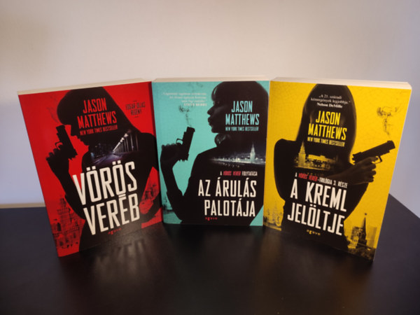 Jason Matthews - V�r�s ver�b I-III. (1-3.) (V�r�s ver�b + Az �rul�s palot�ja + A Kreml jel�ltje)