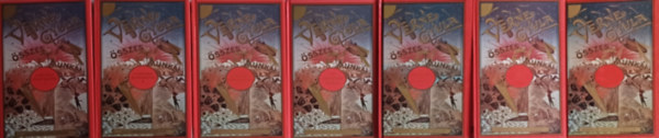 Verne Gyula sszes munki reprint kiads: Strogoff Mihly utazsa + Hrom orosz s hrom angol kalandjai + Az j hazban + A Cynthia hajtrttje +  Az Antillk vilga + A Jonathan hajtrttei I-II. (6 m 7 ktetben)