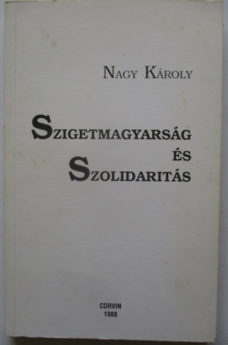 Szigetmagyarsg s szolidarits