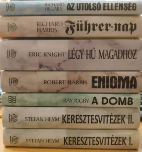 7 ktet a"Hres hbors regnyek" sorozatbl": Az utols ellensg; Fhrer-nap; Lgy h magadhoz; Enigma; A domb; Keresztesvitzek I-II.