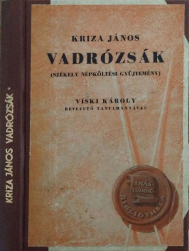 Vadrzsk - Szkely npkltsi gyjtemny, I.