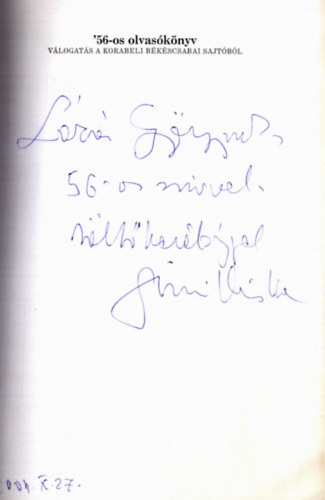 56-os olvas�k�nyv - V�logat�s a korabeli b�k�scsabai sajt�b�l (dedik�lt)