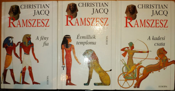 Ramszesz I-III. (A fny fia + vmillik temploma + A kadesi csata)(3 ktet)