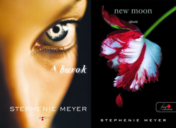 2 db Stephenie Meyer ktet: New Moon - jhold + A burok
