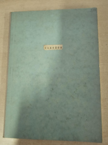 Dr. Dr. med. Szikszay Géza ford. O.Z. A. Hanish - Mazdaznan szakácskönyv (kézirat)