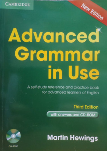 Martin Hewings - Advanced Grammar in Use with Answers - Third edition