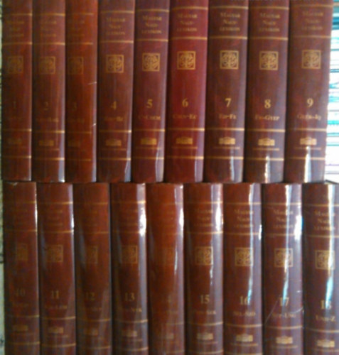 Dank Imre - Bognr Kroly - dm Antal - Magyar Nagylexikon 1-18 - A-Z - ig - KIEGSZT KTET NLKL