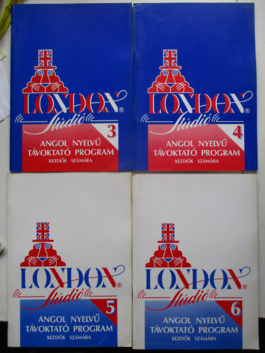 London Stdi - Angol nyelv tvoktat program kezdk szmra 3-4-5-6. ktetek