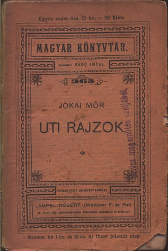 Uti rajzok (Magyar knyvtr)