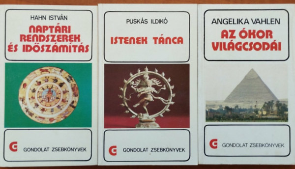 3db Gondolat zsebknyv: Istenek tnca, Az kor vilgcsodi, Naptri rendszerek s idszmts