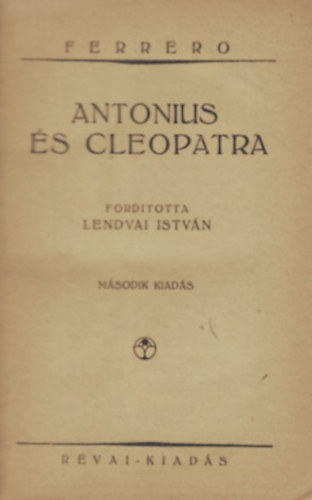 Antonius s Cleopatra