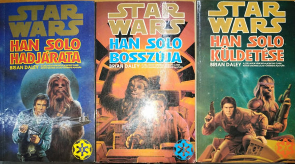 Brian Daley - 2 db Han Solo ktet:Han Solo bosszja + Han Solo kldetse - Star Wars