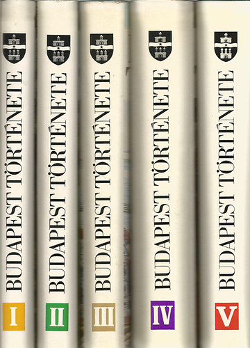 Nagy-Gy�rffy-Gerevich - Budapest t�rt�nete I-V.