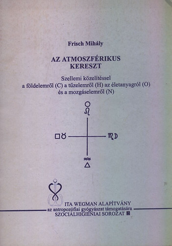 Az atmoszf�rikus kereszt - Szellemi k�zel�t�ssel a f�ldelemr�l (C) a t�zelemr�l (H) az �letanyagr�l (O) �s a mozg�selemr�l (N)