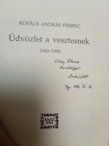 dvzlet a vesztesnek 1983-1993