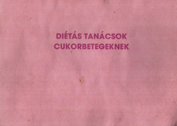 Dits tancsok cukorbetegeknek