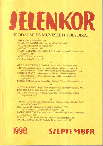 Jelenkor 1998. szeptember