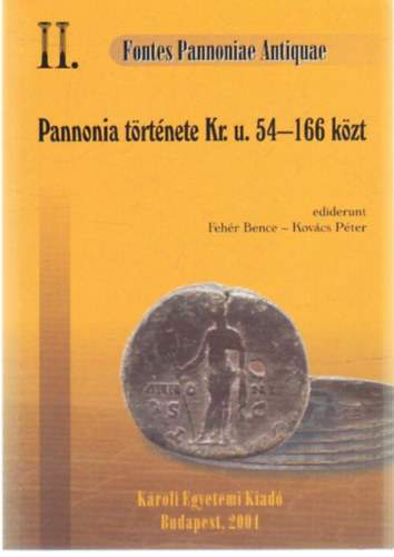 Pannonia t�rt�nete Kr. u. 54-166 k�zt