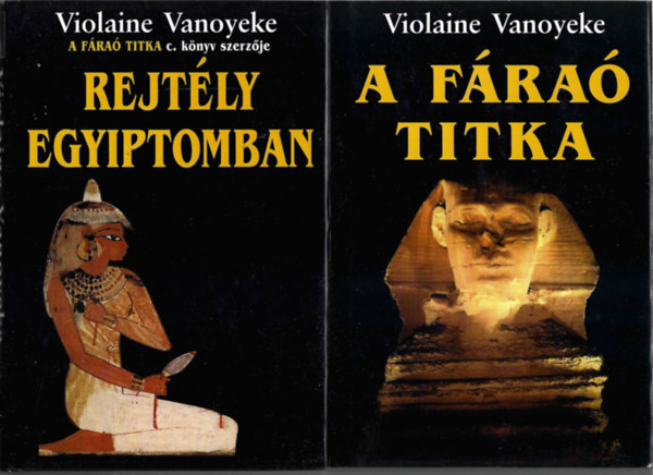 2 db knyv, Rejtly Egyiptomban, A fra titka